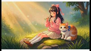 Ghibli ASMR 🌿 Aiko & Miko in Whispering Forest | Magical Relaxing Sounds screenshot 5