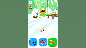 Shape-shifting - NEW UPDATE | Walkthrough video for android and iOS.  #shorts #gaming | Level 63