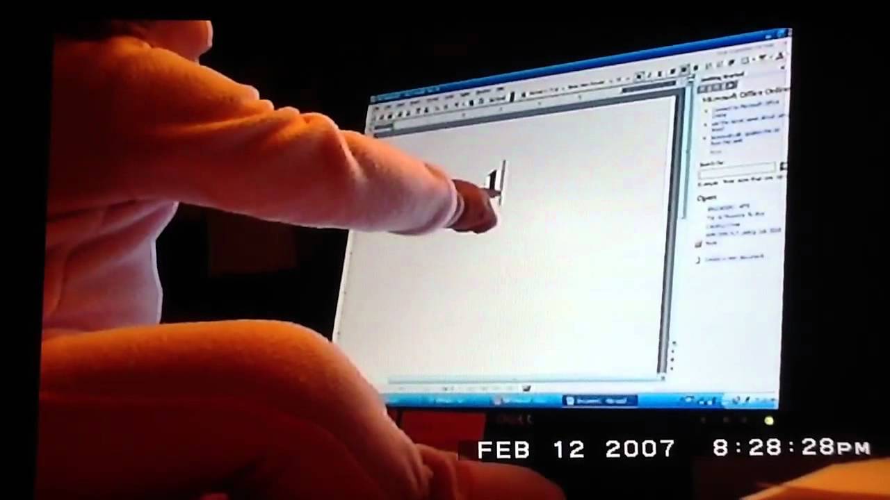 Mackenzie at almost 2 years old making Mommy & Daddy proud!!