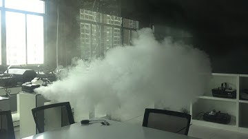 DF V10 smoke machine video