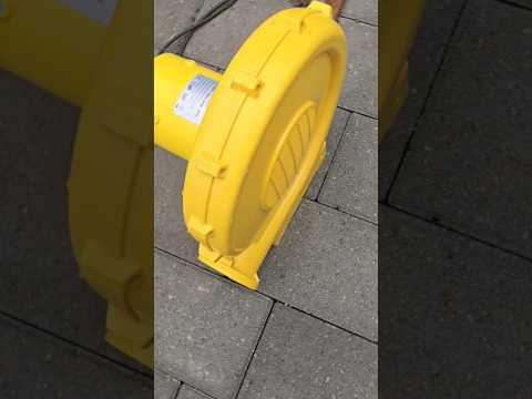 Smart Idea using Electric Blower from kids castle