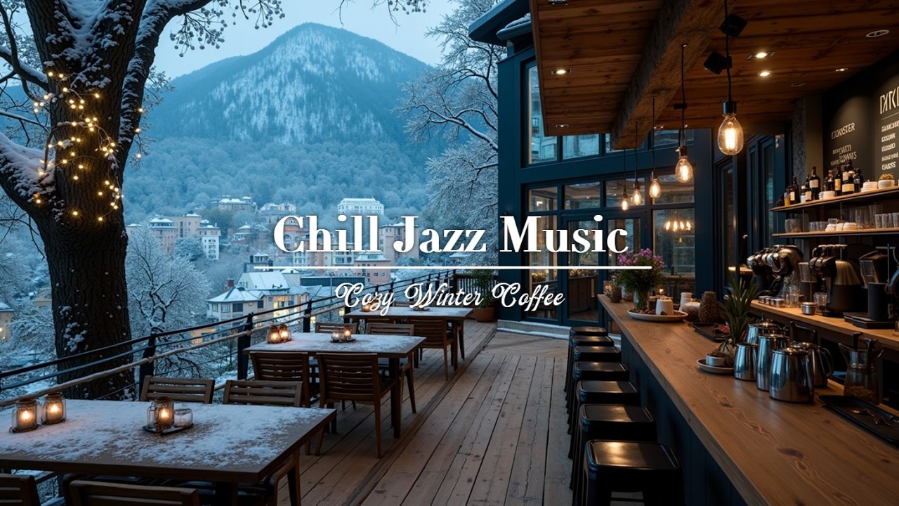 Cozy Winter Jazz Melodies | Атмосфера кофейни для сосредоточения и расслабления ❄️