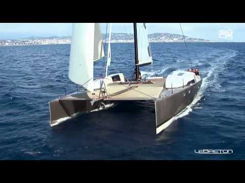 Sig45 High Performance Catamaran Sailing Fast Youtube