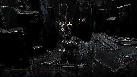 Mortal Shell - Awakening Sester Genessa in Dim Gate (Dialogue)