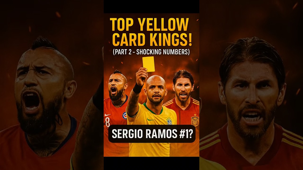 Yellow Card Kings – Part 2 | Football’s Most Booked Players Ever 