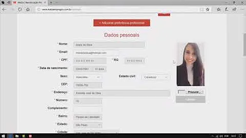 Como colocar o órgão expedidor no currículo?