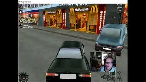 Crashing cars in Pickup Express for fun