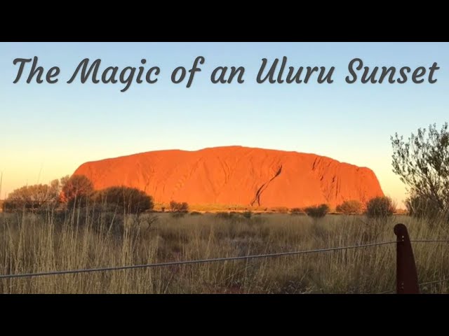 Uluru is a special place for many reasons