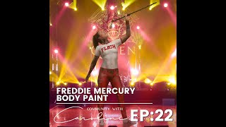 Freddie Mercury Body Paint Vlog