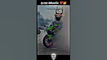 kawasaki Ninja Zx10r shorts ❤️👑 #zx10r #automobile #stunt #edit #rider #shorts