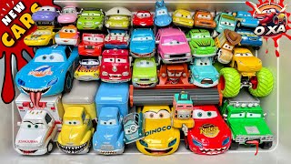 Disney Pixar Cars Unboxing Review Lightning Mcqueen, Tow Mater, Doc Hudson, Sally Carrera, Cruz
