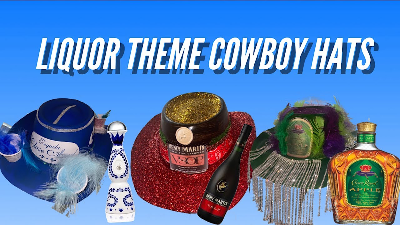DIY: LIQUOR THEMED COWBOY HATS 26 DAYS WITH DOMMIE SERIES