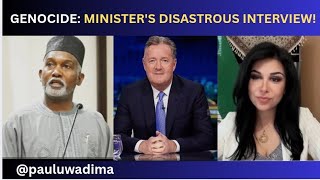 Piers Morgan Destroys Nigerias Foreign Minister Tuggar On Christian Genocide Total Disaster