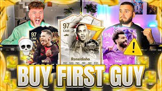 UNGLAUBLICH ⚠ WILDE PRICE RANGE im BUY FIRST GUY ☠ EA FC 24 BATTLE 🔥