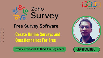In Depth Zoho survey Overview - Free online survey Software - Step by step guide in Hindi