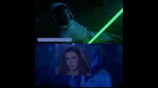 Star Wars The Rise Of Skywalker Luke Skywalker Vs Leia Organa Behind The Scenes
