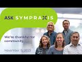 We're Thankful for Community