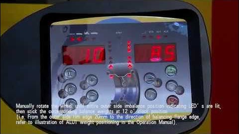 How to use the Bright CB67 wheel balancer