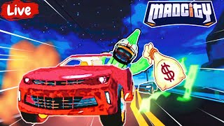 Jogando Mad City com vcs! (Roblox)