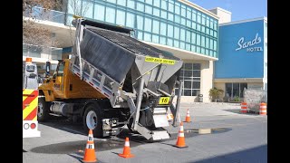 Innovation Demonstration at the Roadway Management Conference - V-box Spreader Cleaning Manifold