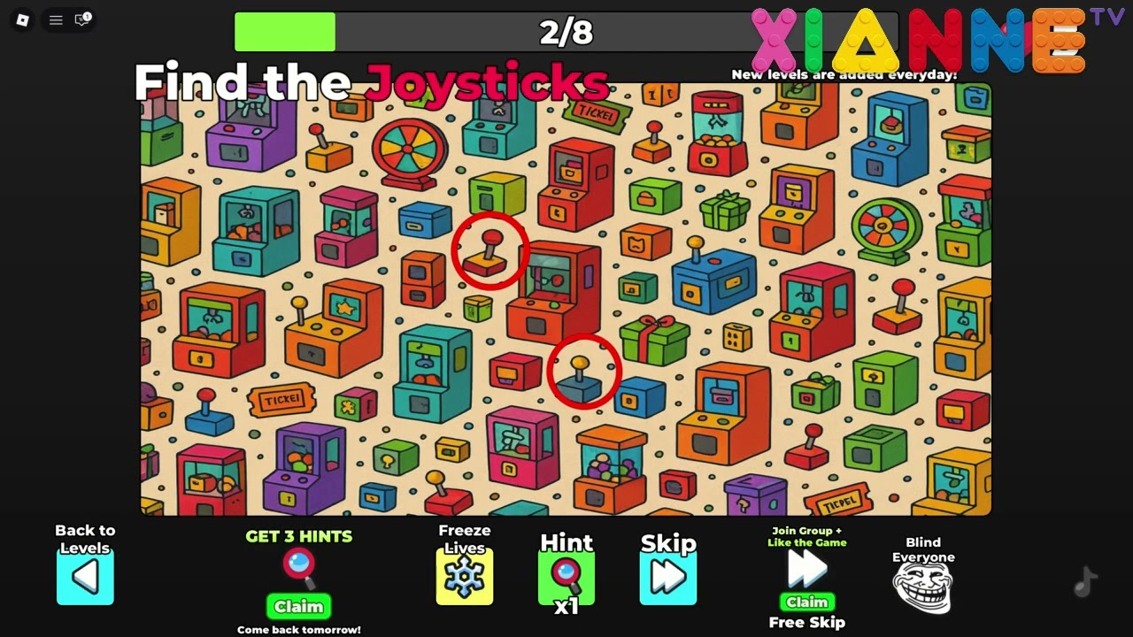 Find Hidden Objects | Roblox | Xianne TV