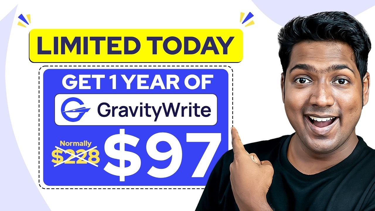 🔥 Ending Today - GET GravityWrite @ $97