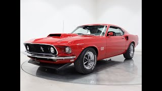 For Sale - 1969 Ford Mustang Boss 429 - Candy Apple Red