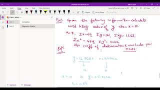 Lecture 8: Correlation and Regression ( Jan 20, 2021)