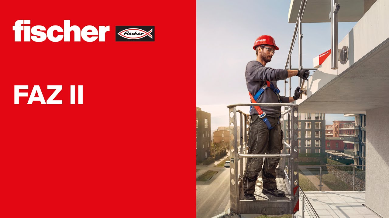 FAZ II Bolt Anchor - For highest demands. Powerful and flexible.