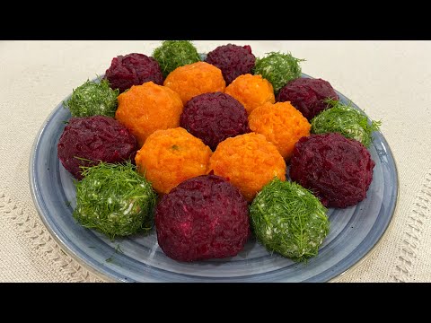 Видео: Christmas SALAD! Delicious and simple salad for the New Year! 3 dishes for the holiday table!