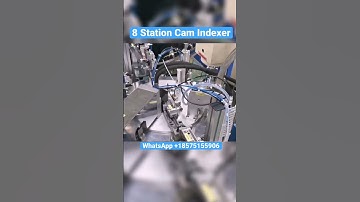 8 Stations Cam Indexer, do you need?#automation #gearbox #smartmanufacturing #pneumatic #robot #cnc