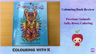 Adult colouring book review | Precious Animals | ADULT COLOURING screenshot 5