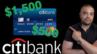 Citibank - $500 Checking Bonus
