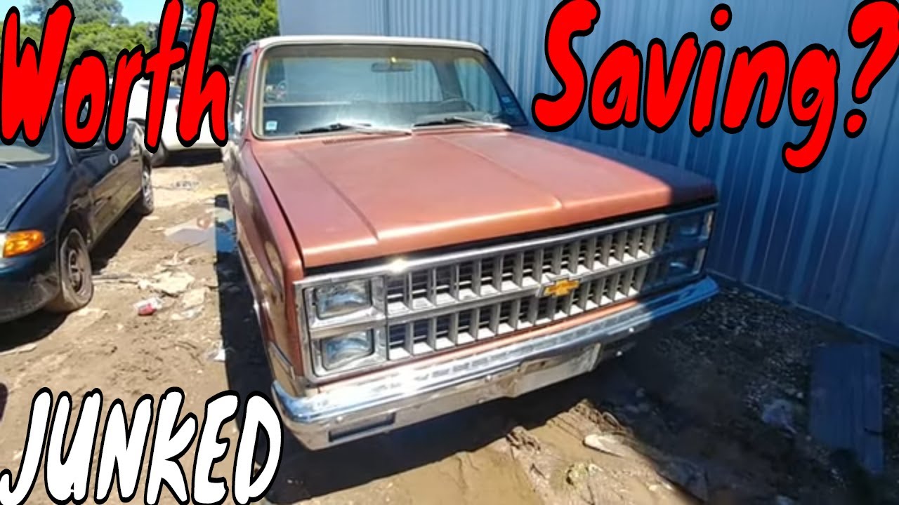 1982 Square Body Silverado Junkyard Find YouTube