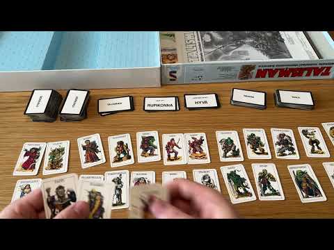 Soft-spoken ASMR: Sorting boardgame cards and tokens