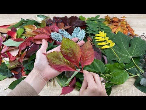 Video: Sonbahar Yaprak Süslemeleri: Sonbahar Yaprakları ile Dekorasyon Fikirleri