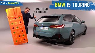 BMW i5 Touring - the Electric 5-Series gets a Kombi Version !
