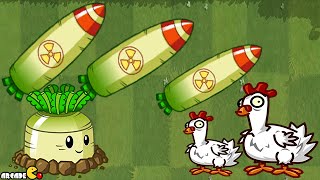 Plants Vs Zombies 2: Daily Event With New Plants Mischief Radish! (PVZ 2 Chinese Version)