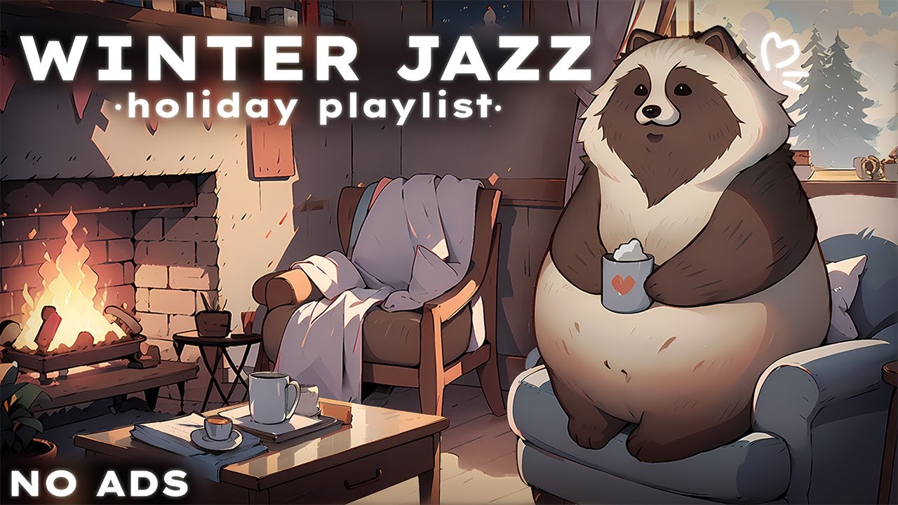 Fireplace Jazz Christmas | Calm Music for Hot Cocoa Nights