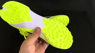 Adidas F50 Elite Mid TF Artificial Turf Soccer Shoes - Yellow/Black/Red