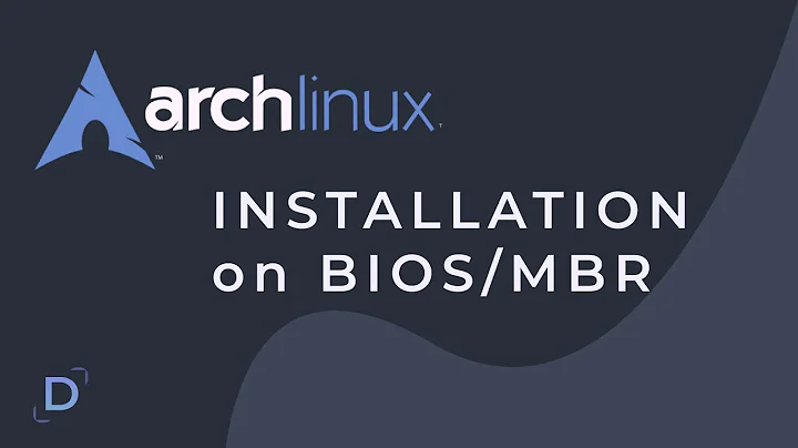 How to install Arch linux on BIOS/MBR | 2021 | Dwix