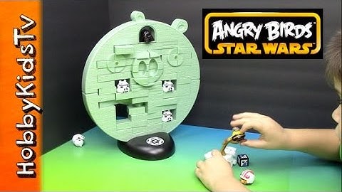 Star Wars Piggie Jenga Game Review by HobbyKidsTV