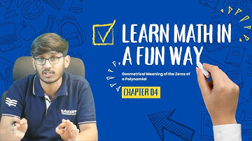 Polynomials - Part 4 | Geometrical Meaning of the Zeros of a Polynomial | Grade 10 Maths