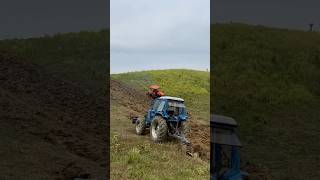 Araro time with Ford 8210 and Kobuta L5018#highlights #farming101 #farmmachinery#ford #kobuta
