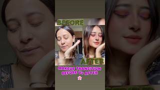 Day-88 MAKEUP TRANSITION #youtubeshort #asmr #shorts #youtubevideo #viralshorts #ytshortsindia #fyp