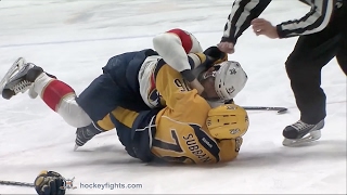 Vincent Trocheck Vs P.k. Subban Feb 11, 2017