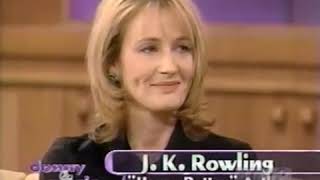 J  K  Rowling on TV in 1999