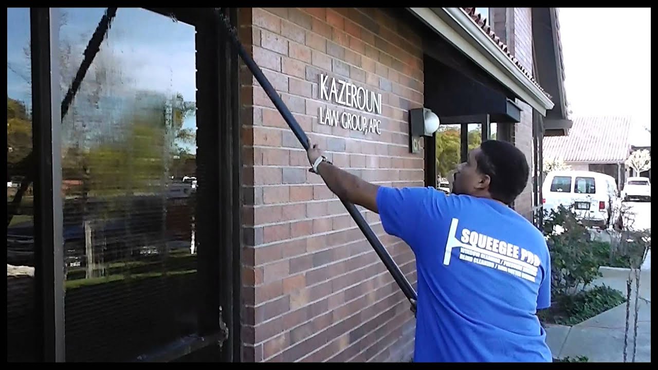 Squeegee Pro Commercial Window Cleaning YouTube