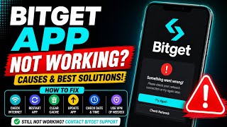 Bitget App Not Working: How to Fix / 100% Working Method screenshot 1