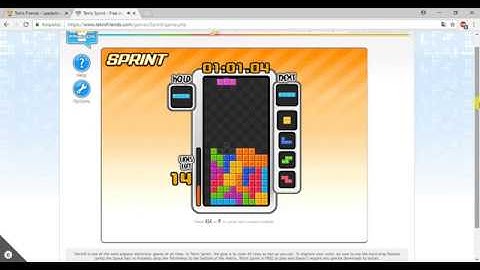 Tetris Friends: Sprint (40 lines) Speedrun (1:14.94)